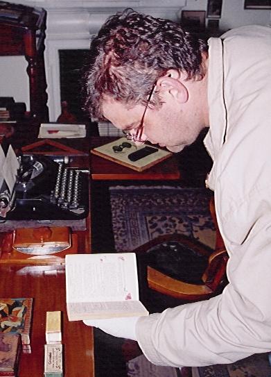 Mark checks the original script